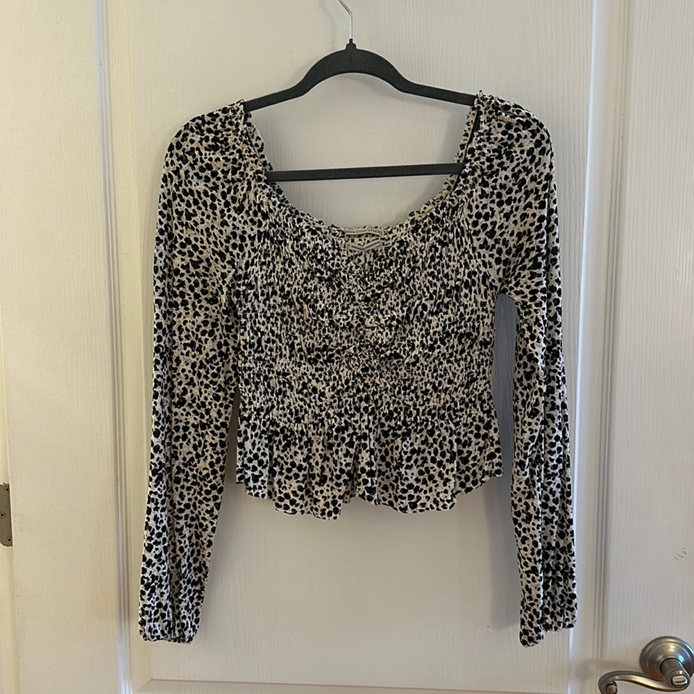 Urban Outfitters Leopard Print Top